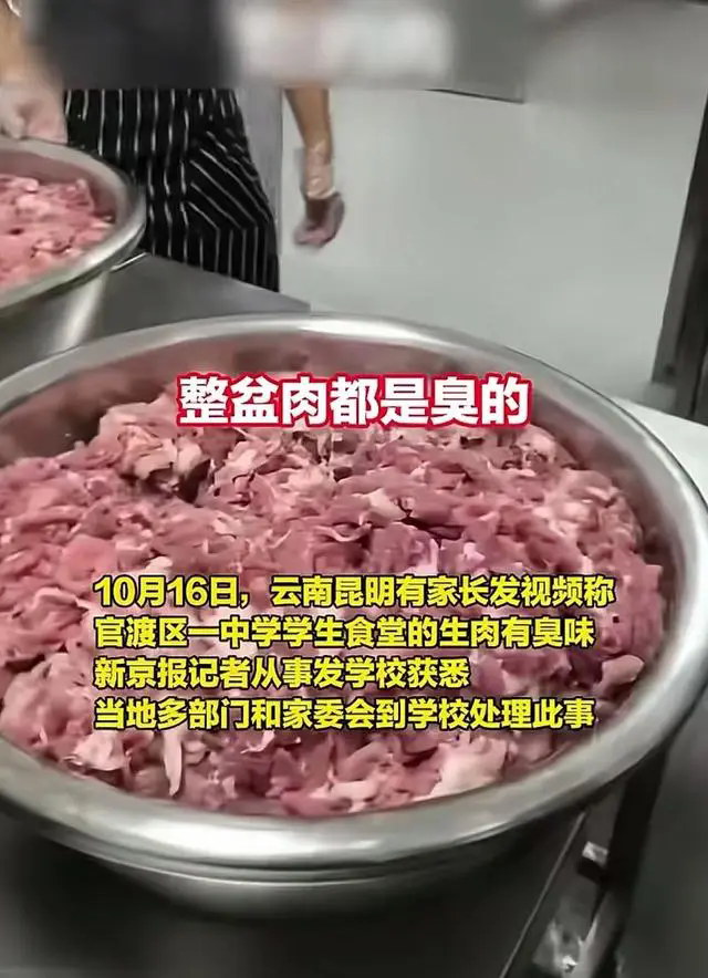 长丰学校臭肉事件